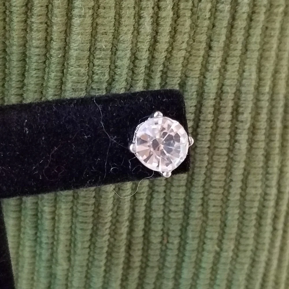 Cz Post Earrings